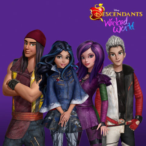 File:Wicked World - Jay, Evie, Mal, Carlos.jpg