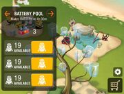 Battery pool