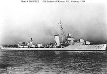 USS Benham DD-397
