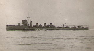 Spanish Alsedo class destroyer