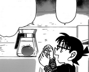 Conan simulando en asesinato de Hakuya.png