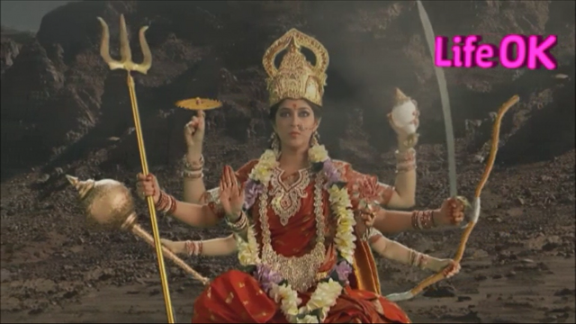 File:Determined Eight-Armed Goddess Durga.png