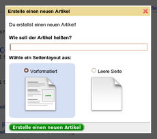 Createpage-popup
