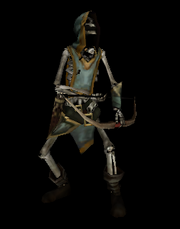 Dark skeletal archer