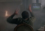 DHS- first Chechen getting up prior to being shot