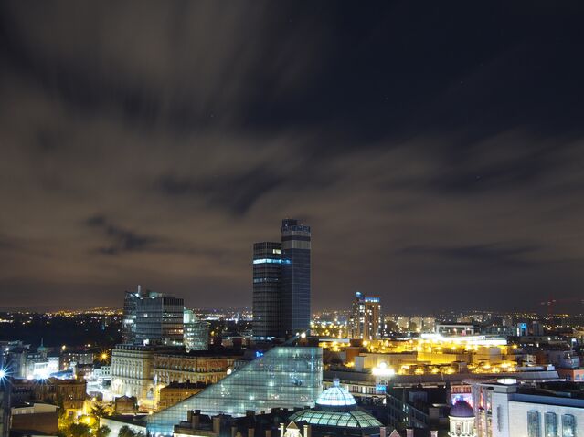 File:CIS Tower by night.jpg