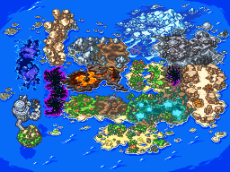 Super Xros Wars Map