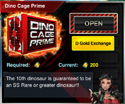 Dino Cage Prime