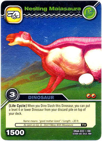 File:Maiasaura-Nesting TCG Card.jpg