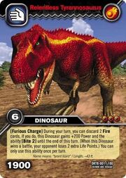 Reientless Tyrannosaurus