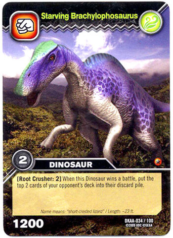 File:Brachylophosaurus-Starving TCG Card.jpg