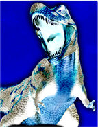 Sky tyrannosaurus