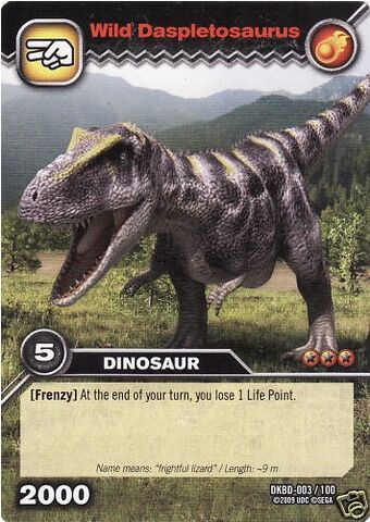 File:Daspletosaurus-Wild TCG Card.jpg
