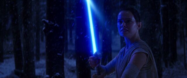 File:Rey with Lightsaber.jpg