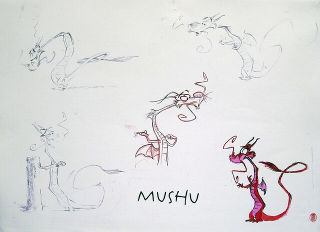 File:Mulan - Early Mushu Concept Sketch by Harald Siepermann - 7.jpg