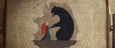 BraveMeridaElinorBeartapestry