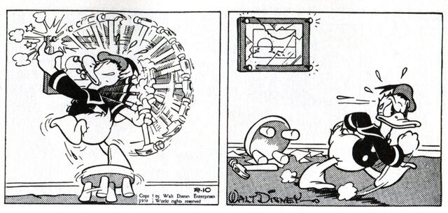 File:Donald putting nails on the picture.jpeg