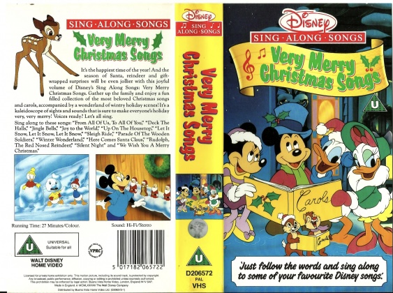 Image - Very Merry Christmas Songs UK Cover.jpg | Disney Wiki | FANDOM