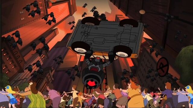 File:Robot throws car.jpg
