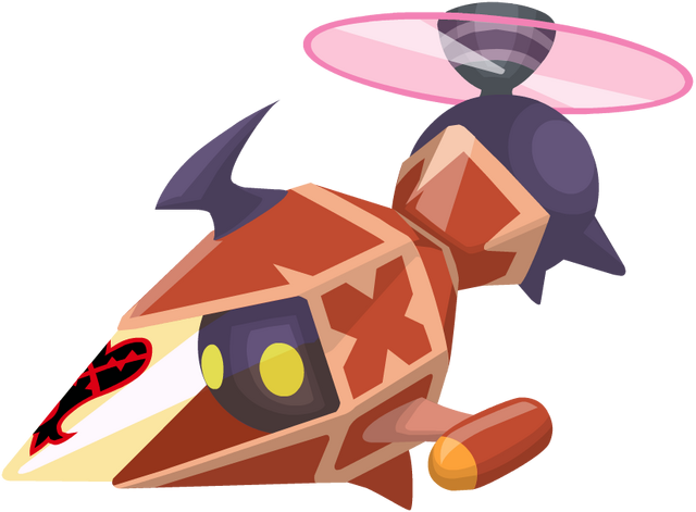 File:Red Gummi Copter KHX.png
