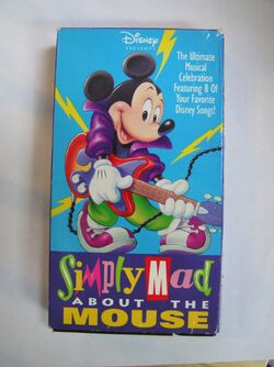 Simply mad about the mouse vhs