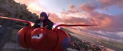 Hiro Baymax Flight