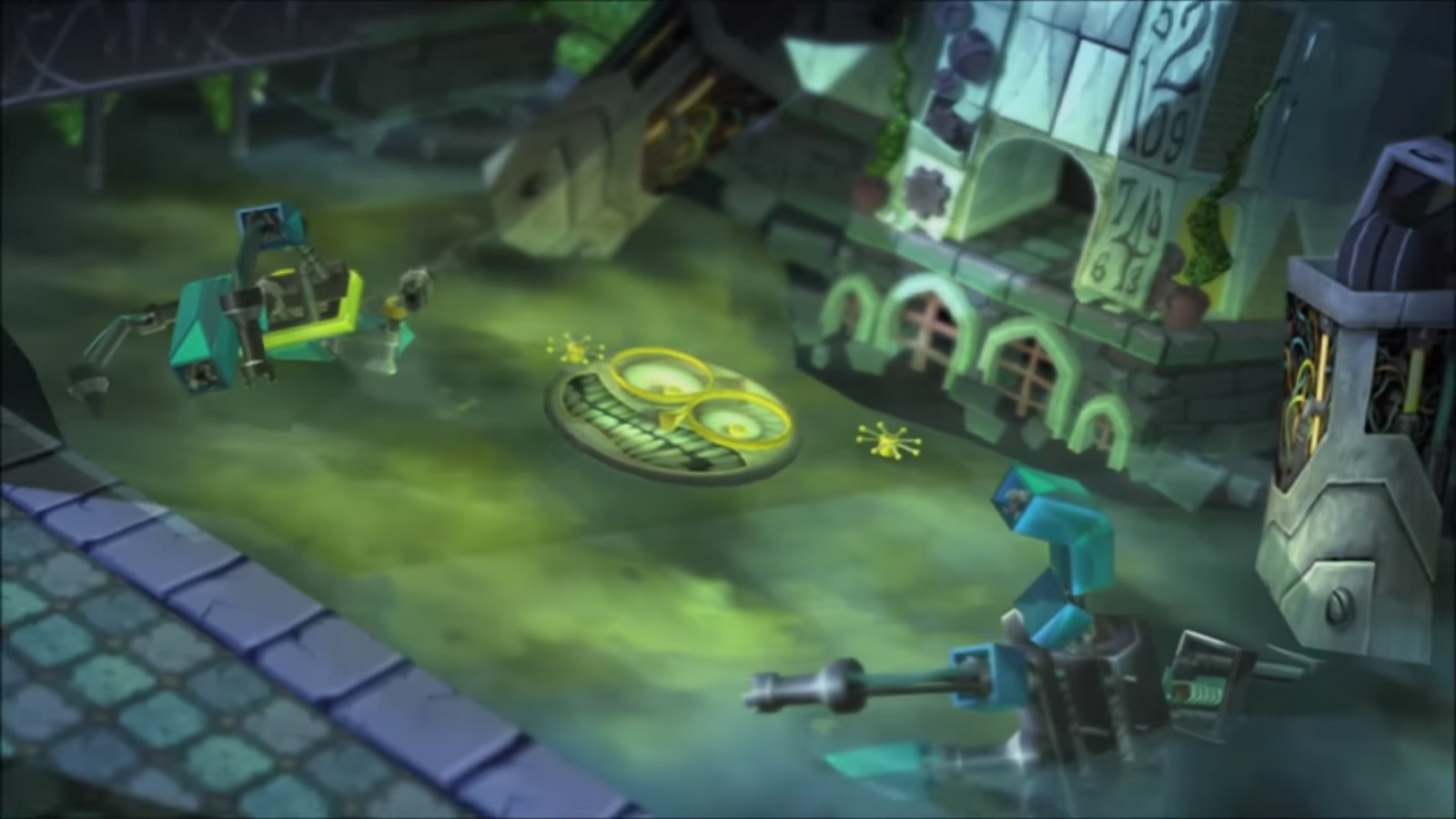 epic mickey clock tower paint pump