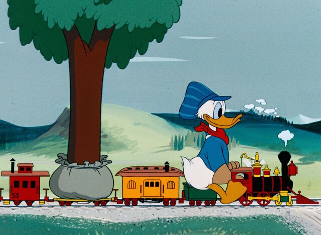 File:Donald in his train.jpg