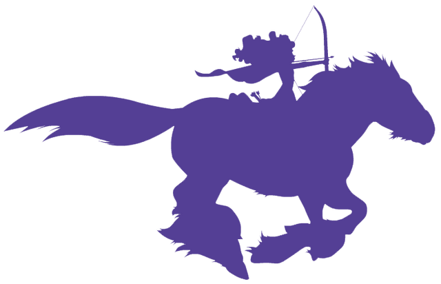 File:Merida and Angus silhouette.png