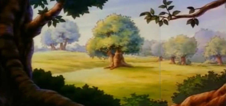 Image - Hundred Acre Wood from Cloud Cloud Go Away.jpg | Disney Wiki