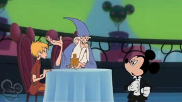 File:Mickey with Arthur and Merlin.jpg