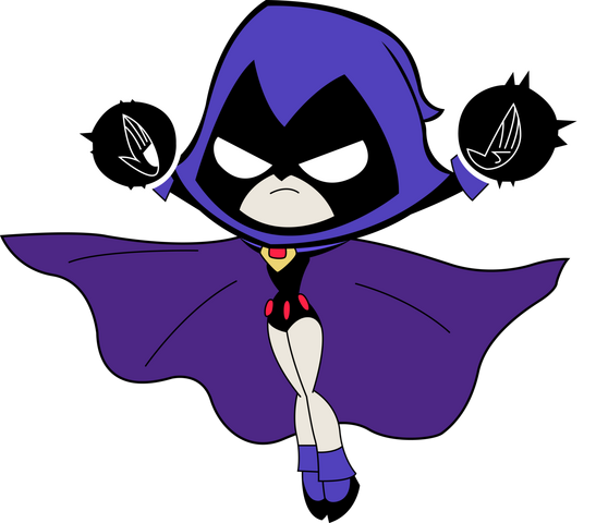 File:Raven floating teen titans go by pinkiepieparties-d64ehjs.png