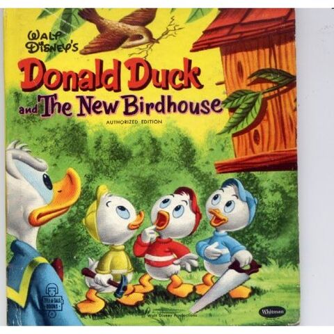 File:Donald duck and the new birdhouse.jpg