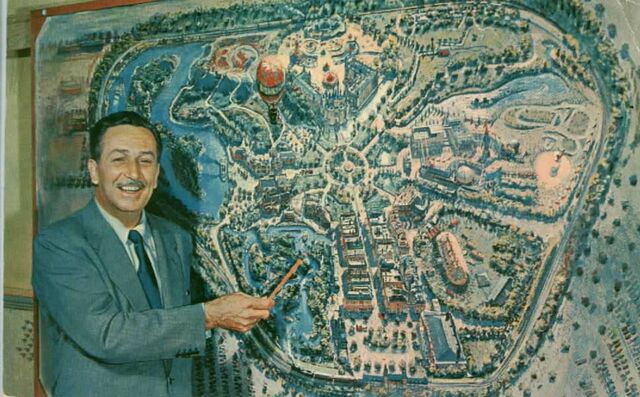File:Walt disney disneyland map of park.jpg
