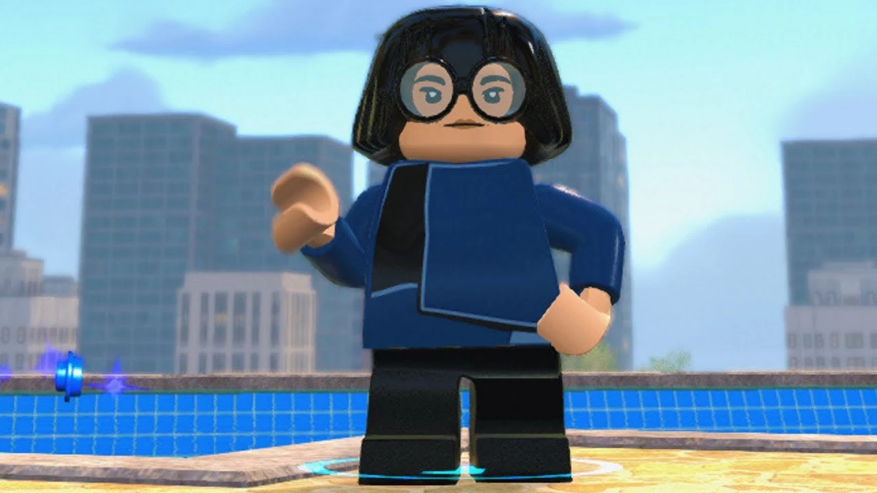 Edna Mode, from the Incredibles