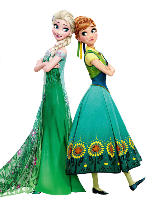 Elsa Anna Frozen Fever Render Disney Elsa Anna Frozen Fever Render Disney