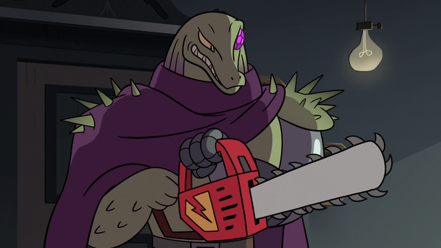 File:S2E18 Rasticore holding a dimensional chainsaw.png
