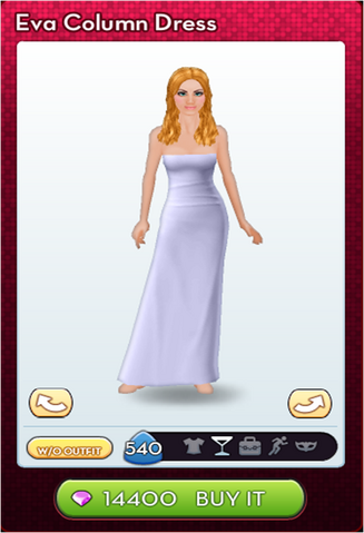 File:Eva Column Dress White.png