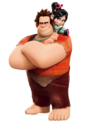 Ralph & Vanellope Render