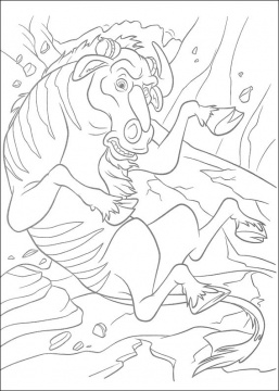 File:Wildebeest-is-falling-down-coloring-page.jpg