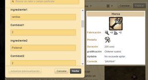 Ingrendiente