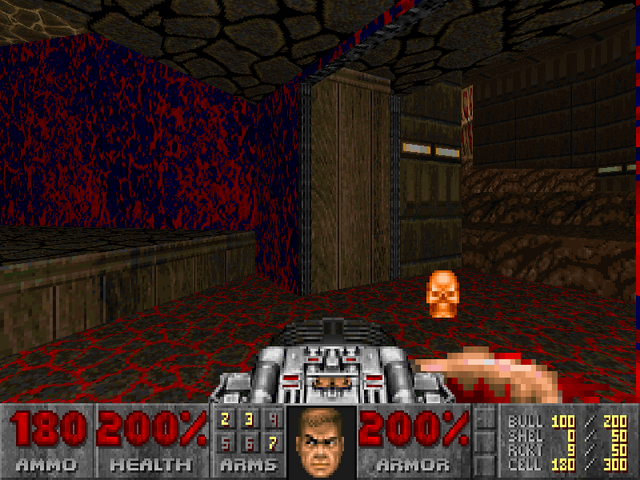 File:Doom2 yellow skull.png