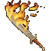 Item flaming sword