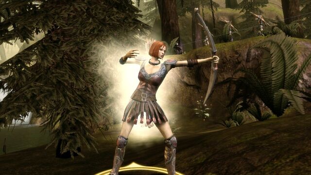 File:Leliana with bow.jpg
