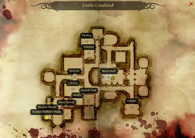 ファイル:Map CastleCousland.jpg