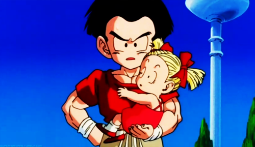 Image - Krillin holding Marron.png | Dragon Ball Wiki | FANDOM powered ...