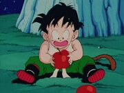 GohanEatingAnApple
