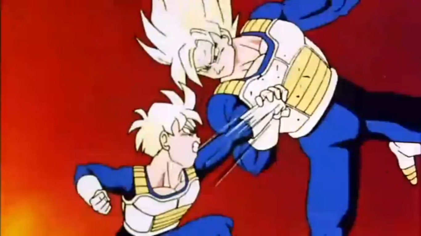 Resultado de imagem para Goku Saga Cell sala do tempo