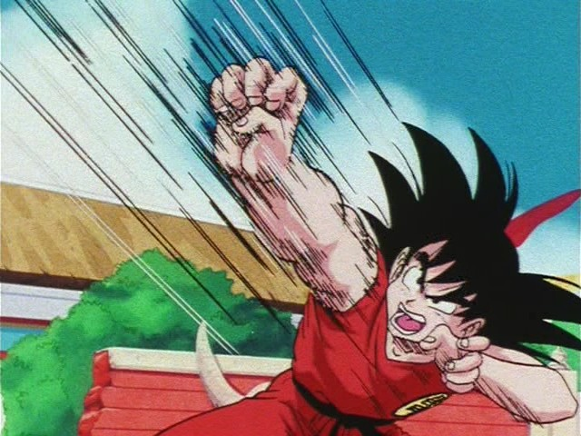 Son Goku Goes Super Saiyan In Death Battle By Vh On Deviantart