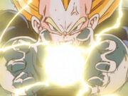 Vegeta carrega Final Flash